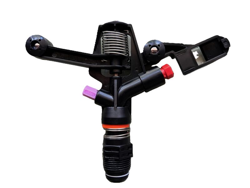Irrigation Sprayer 25mm male, 360 Rotating Sprinkler Head