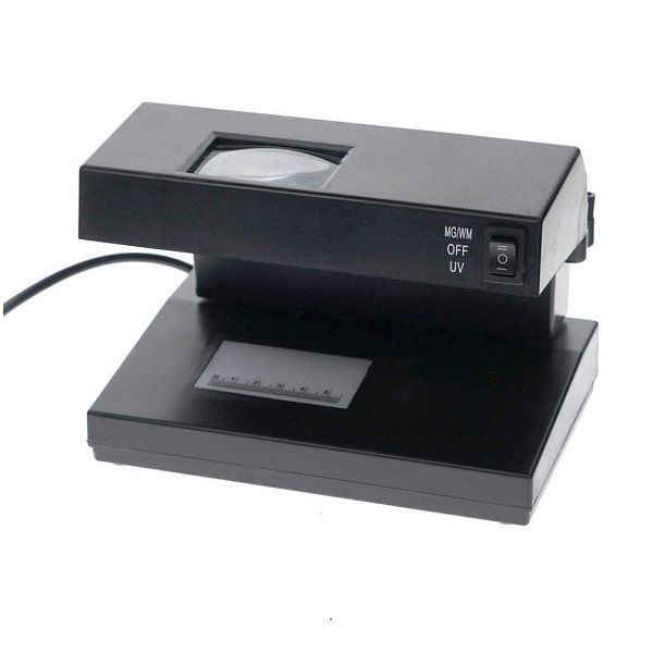 9W Easy To Carry Counterfeit Money Detector With Magnifying Glass