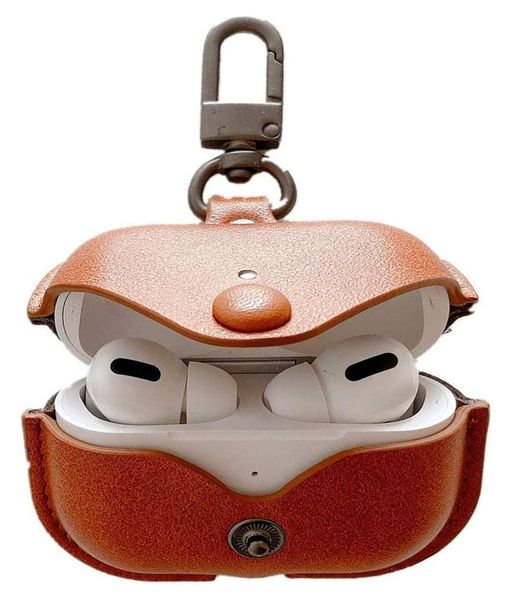 Leather Case Compatible with AirPods Pro Case 2nd/1st Gen (2023/2022/2019)