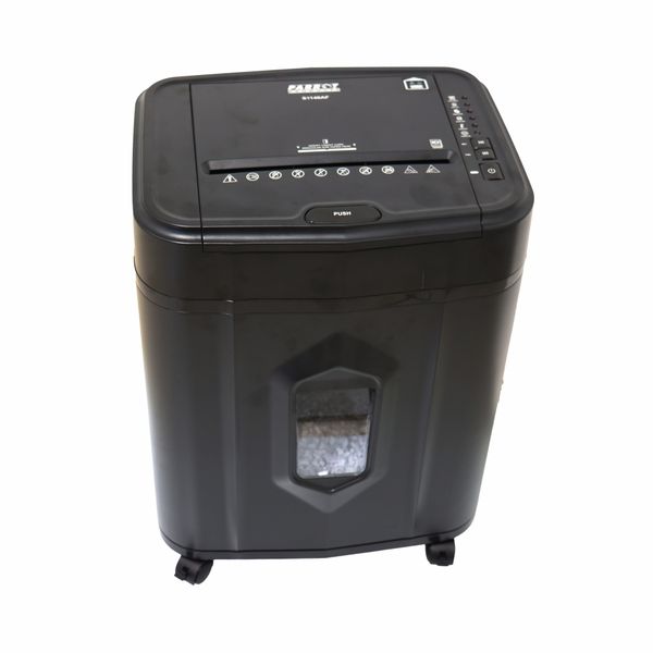 Parrot Products 140 Sheet (4 x 12mm Mini Cross Cut) Auto Feed Shredder