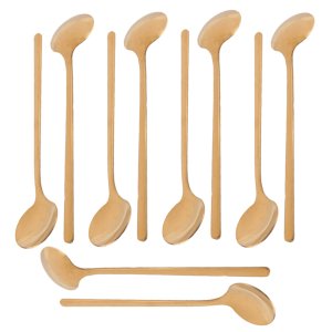 Stainless Steel 10 Pcs Espresso Spoons Teaspoons for Coffee Sugar Dessert C