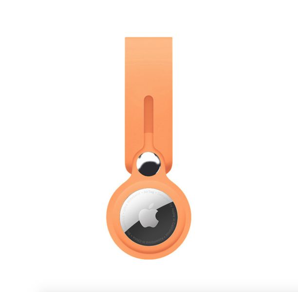 TUFF-LUV Apple Airtag Tracking Locator Protective Case - Orange