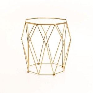 Curly Care - Colt Round Metal Side Table