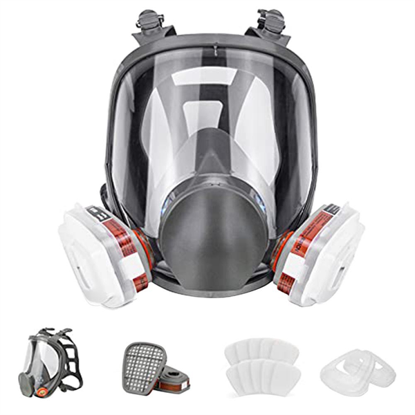 Full Protection Mask Respiratory Protection Compatible with Universal
