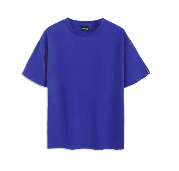 Javlin - Royal Blue Ringspun Cotton T-Shirt