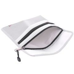 Fireproof Document Bag,Waterproof and Money Bag with Zipper