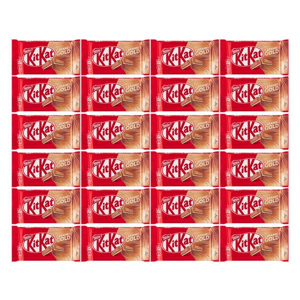 Nestle Kit Kat 4 Finger Caramel Gold - 24 x 41.5g