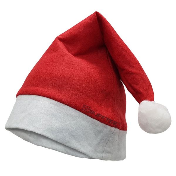Bufftee Christmas Hat Classic Santa Hat