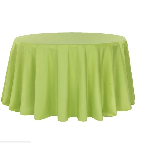 Green Round Tablecloth- 3.4m