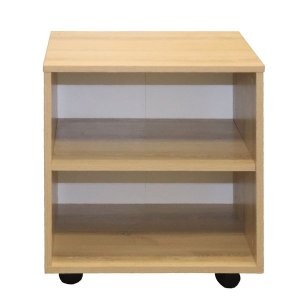 Denver Furniture | Printer Stand with |Storage | Washed Shale