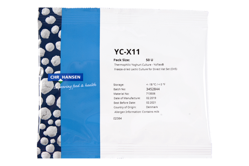 CHR Hansen YC-X11 Yoghurt Starter Culture (50u)