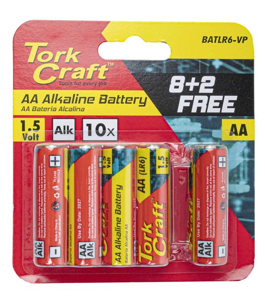 Tork Craft - AA Alkaline Battery (1.5 V)
