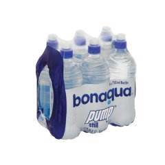 Bonaqua xPump Still 750ml - Set of 36