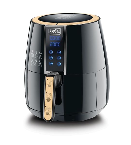 BLACK+DECKER 4L Digital Air Fryer with Rapid Air technology 1.2 KG 1500W