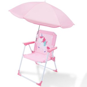 Pink Kids Camping Chair