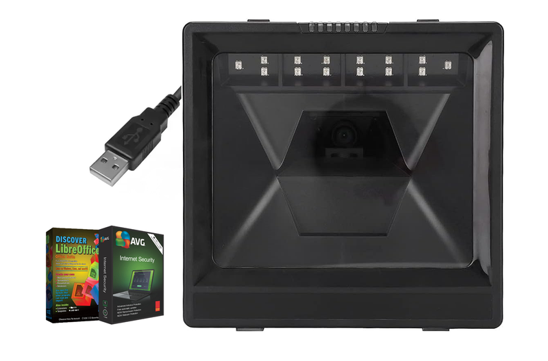 Desktop QR,1D,2D Barcode Scanner 2D BOX Barcode Reader-High Speed Tolls