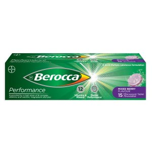 Berocca Performance Mixed Berry Effervescent - 15 Tablets