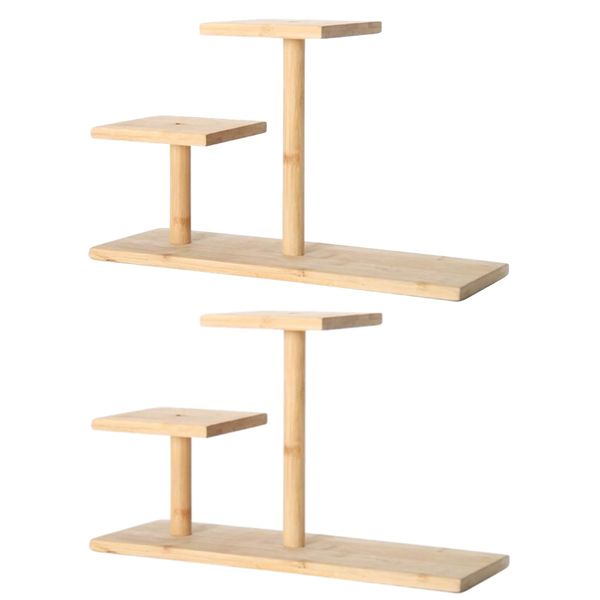 Garden Mini Pot Plant Stand Holder Set of 2 - 36cm