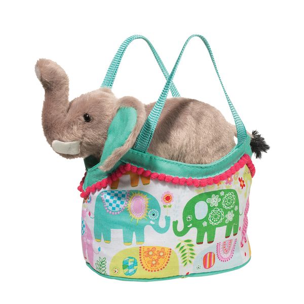 Douglas Happy Elephant Sak W/Elephant