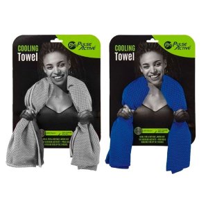 Pulse Active Multipurpose Cooling Fitness Towel - Set of 2