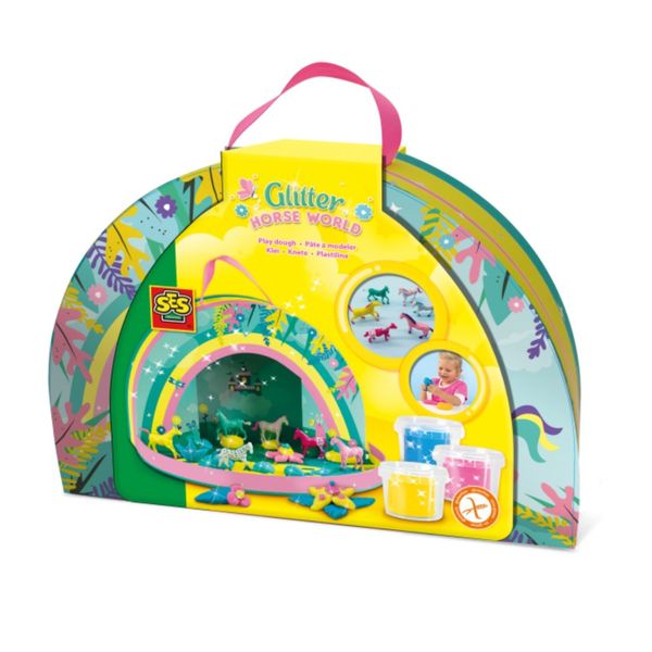 SES Creative Glitter Horse World - Play Suitcase
