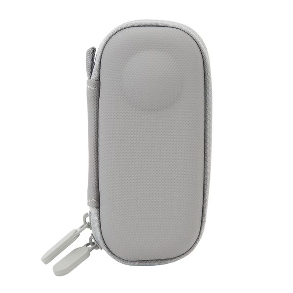 Grey action camera bag