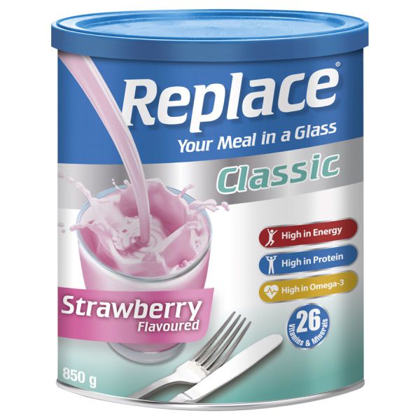 Replace Classic Strawberry - 850g