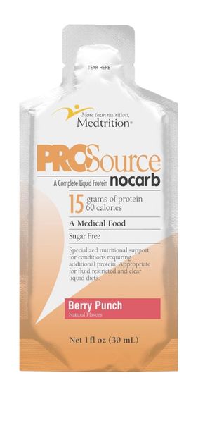 Medtrition - Prosource No Carb Berry Punch 30ml x 4