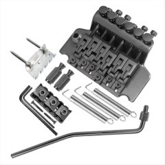 Electric Guitar Twin-Vibrator Bridge Vibrato System Black