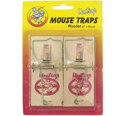 Bulk Pack 8 x Vastrap Wooden MouseTrap - Pack of 2