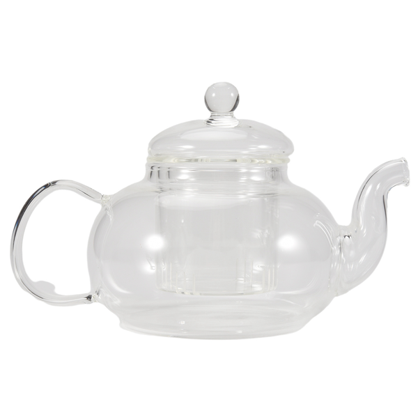 Heat-Resistant Glass Teapot Filter Kung Fu Tea Set Six-Person 600Ml