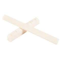 White Guitar Parts 6 String Classical Guitar Bone Bridge Saddle And Nut Se