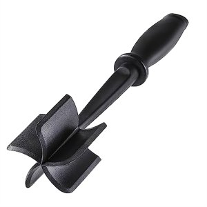 Meat Chopper for Ground Beef, 5 Curved Blades Ground Beef Masher, Nylon Mea