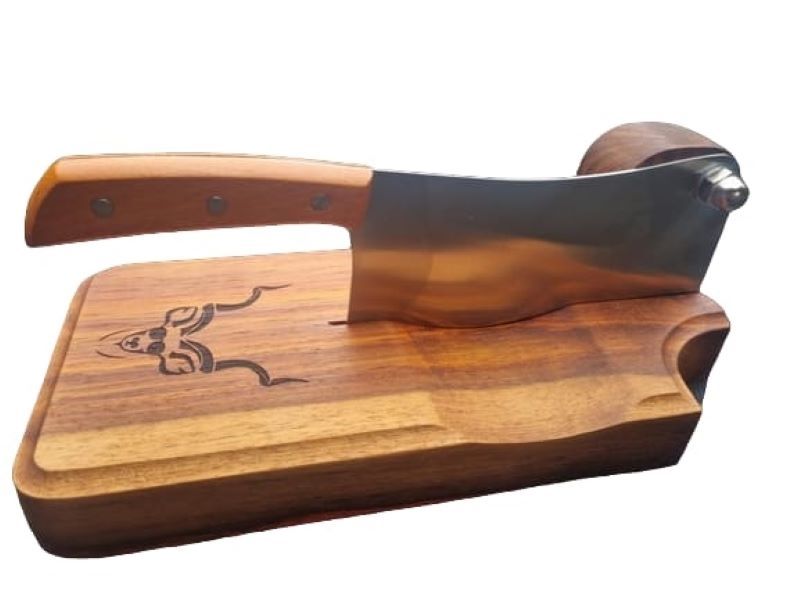 Big Solid Kiaat Biltong Cutter / Slicer
