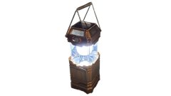 Solar Rechargeable LED Camping Light with Handle