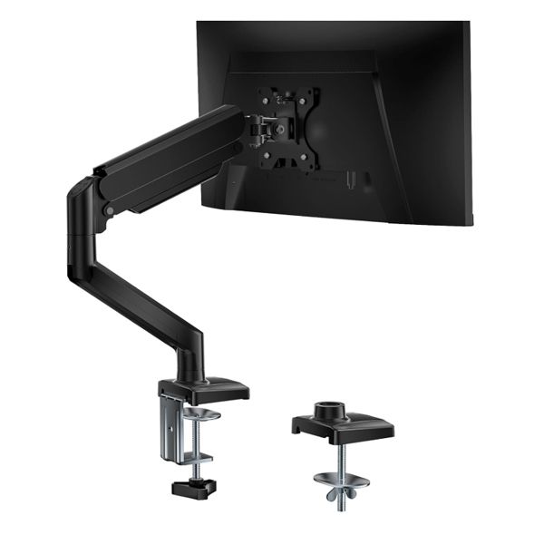 WALI Single Monitor Mount, Gas Spring Monitor Arm for 17-32 inch Screens