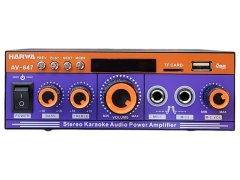 Audio Power Mini Amplifier Karaoke System Hi-Fi /Aux/FM/SD/USB/AV-647