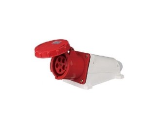 Industrial Socket Waterproof Aviation Socket 63A,5 Pin,3P+N+E,415V, IP67