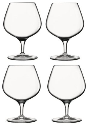 Luigi Bormioli - 395ml Masterpiece Glass Cognac - Set of 4