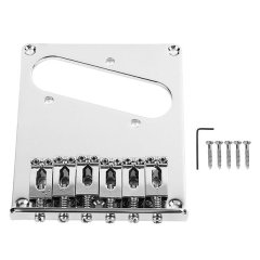 Single-Coil Guitar Bridge (Silver)