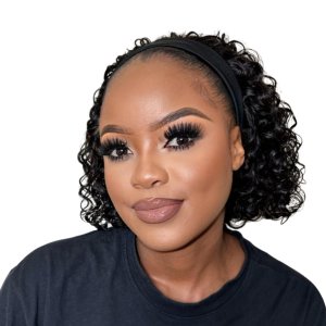 12-inch Italian Curl Headband Wig