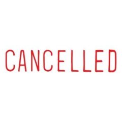 X Stamper Self Inking Red Stamp - Cancelled