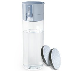 BRITA Vital Water Filter Bottle Lightblue 600ml incl. 2 x MicroDisc filters