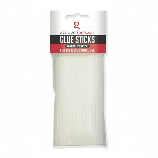 Gluedevil 8mm x 300mm Glue Sticks - 80 Pieces, 1kg for Hot Glue Guns