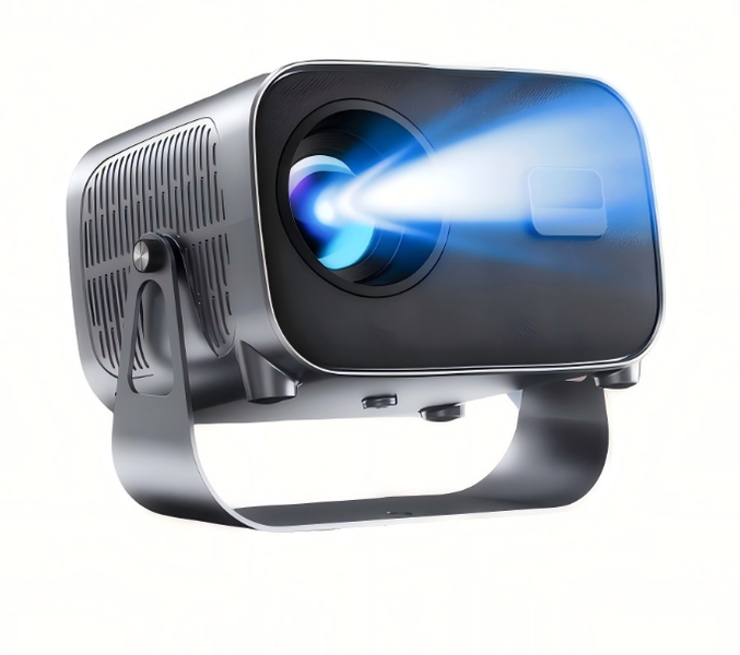 Stylish Multifunctional Smart Projector for Home Entertainment