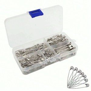 260Pieces Premium Durable Safety Pins Set - Assorted Sizes