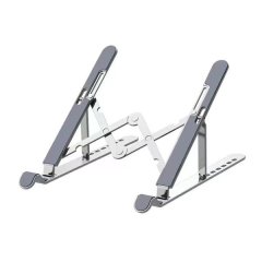 Aluminium Laptop Stand Adjustable Folding Portable Desktop and Tablet Holder