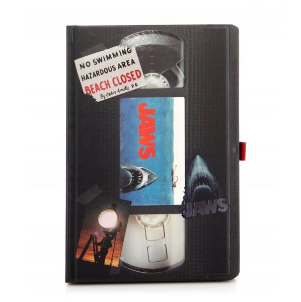 Jaws (VHS) Themed A5 Retro Premium Notebook