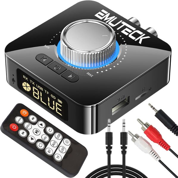 5-in-1 Bluetooth Adapter - For Car/TV/Speakers | Plug &amp; Play