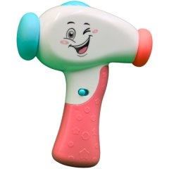 Mu Bear &amp; Co-Hammer Interactive Baby Toy with Music, Lights &amp; Batteries